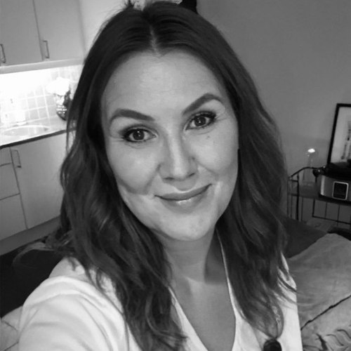 Charlotta, auktoriserad hudterapeut på Salong Idun
